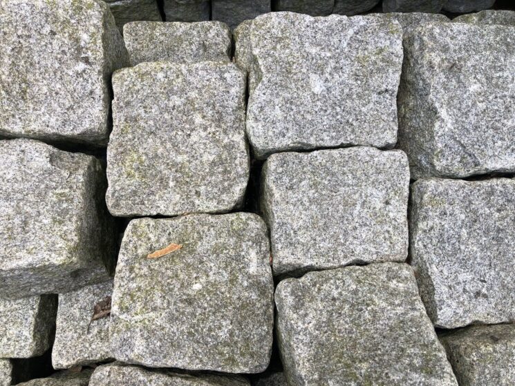 Granit Pflaster 15/17 Grau 4 Qm Restposten Sonderangebot