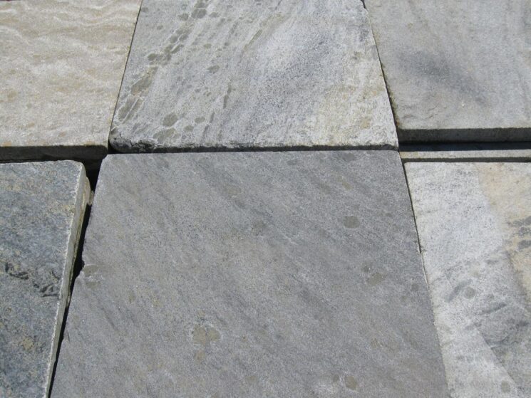 Terrassenplatten 1Qm Marmor Ocean grey grau grün Natursteinplatten 40x40cm – Bild 4